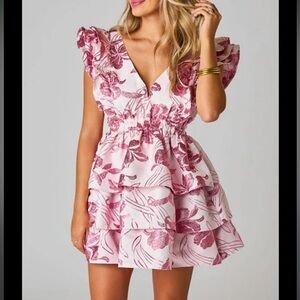 Buddy Love Hudson Elastic Waist in Pink Floral M